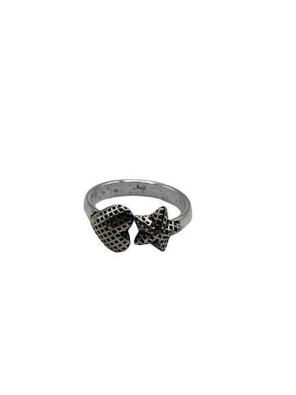 Anillo Pie Corazon Estrella de Mar