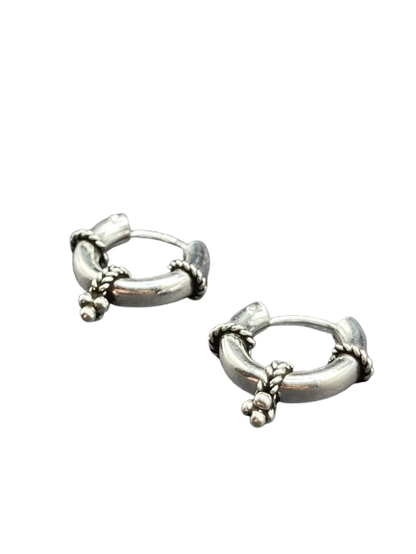 Argolla Hindú Cadenas Uvitas 16MM