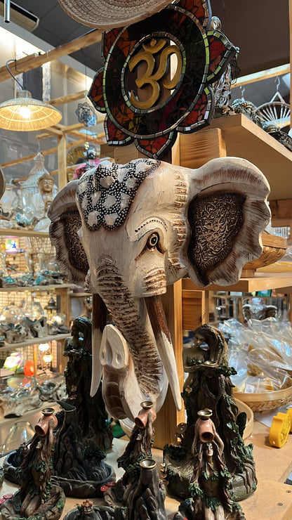 Cabeza Elefante 40X40CM