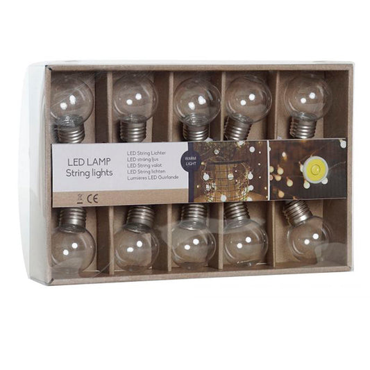 Guirnaldas 10 Bolas Led Decorativa
