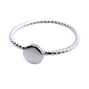 Anillo Chapa Lisa