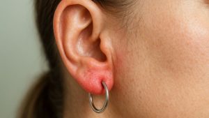 Alergia a los pendientes